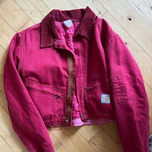 Carhartt Quilted Red Jacket